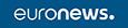 Logo Euronews Horizontal White On Blue 2020